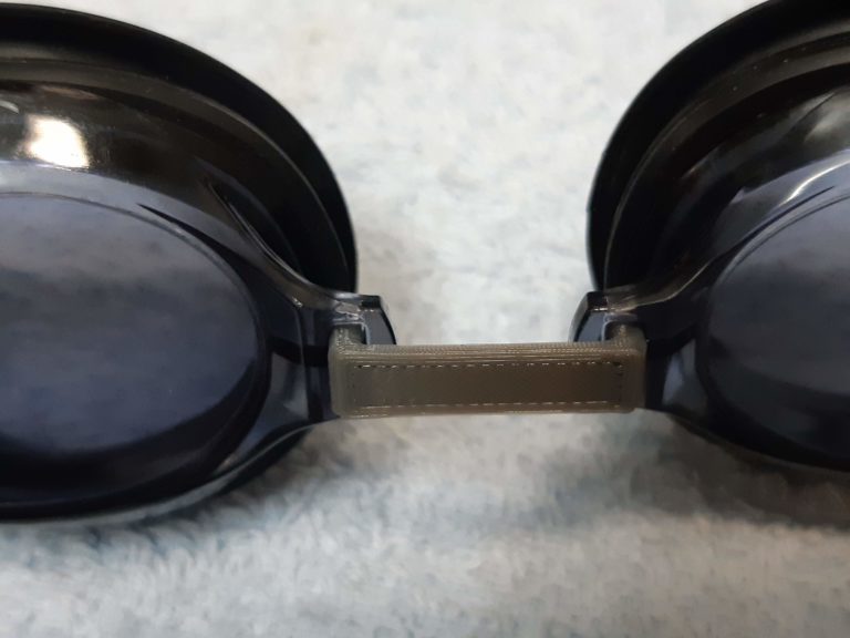 Goggle nose piece replacement closeup Copy Makeshift Engineer